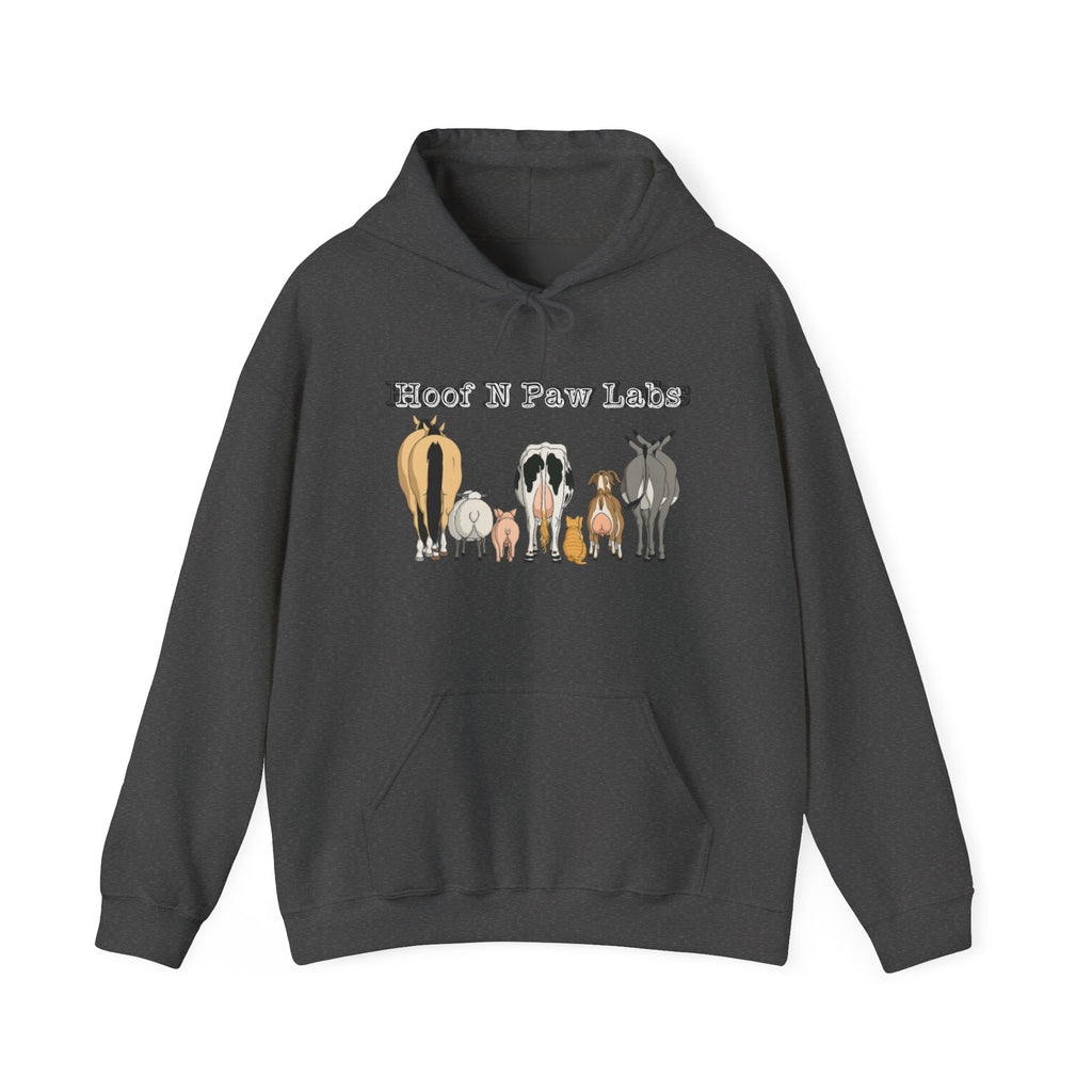 Hoof N Paw Labs Hoodie Dark Colors
