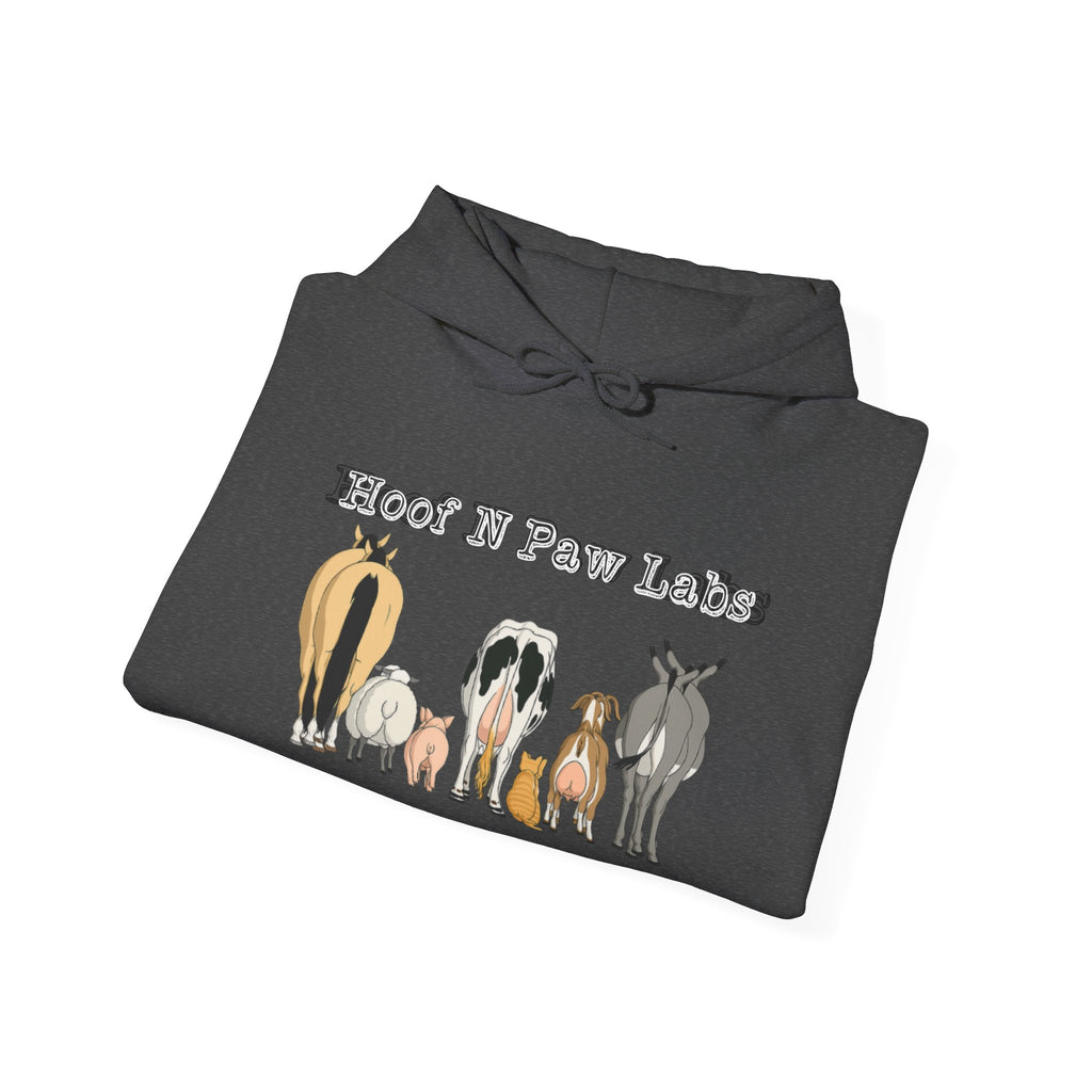 Hoof N Paw Labs Hoodie Dark Colors