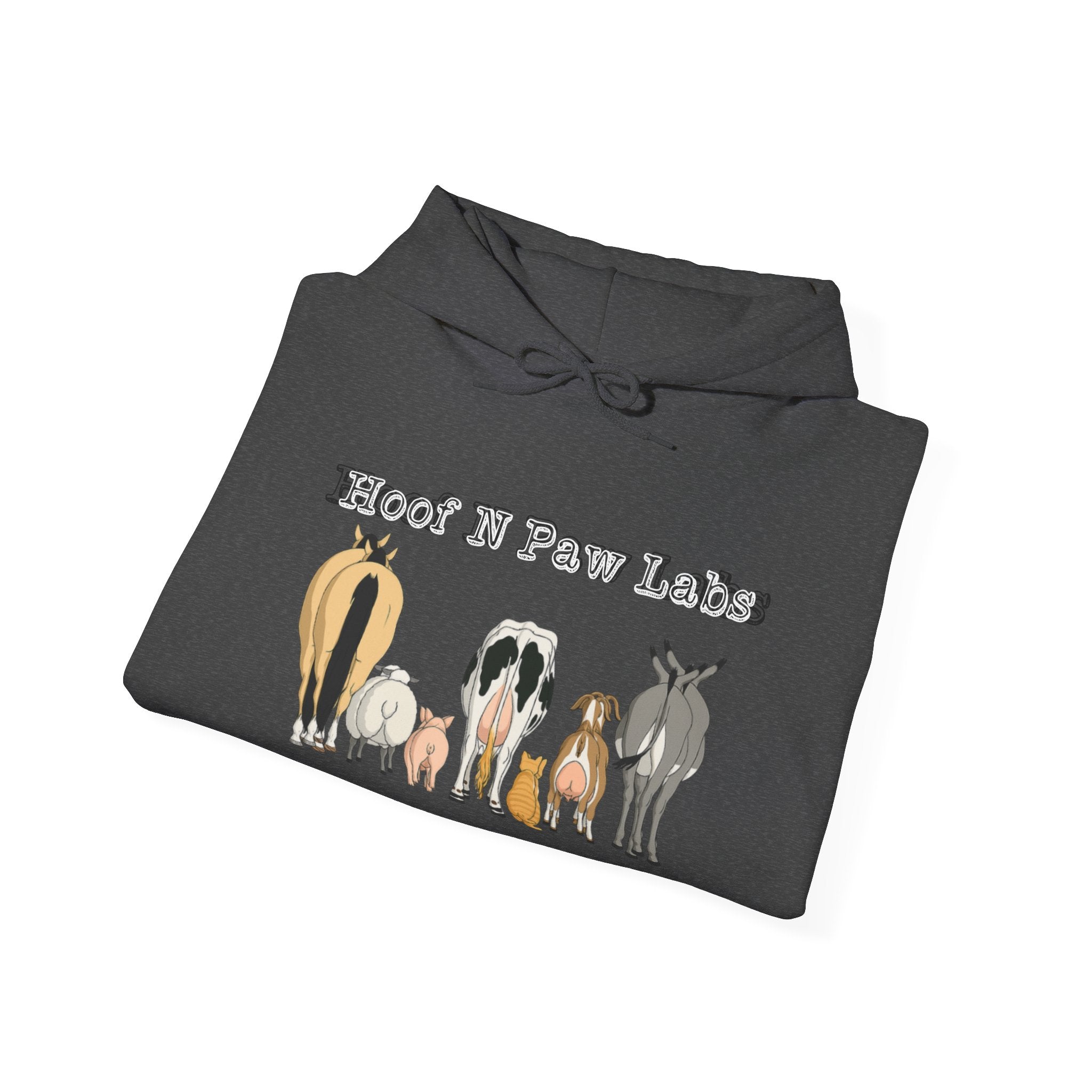Hoof N Paw Labs Hoodie Dark Colors